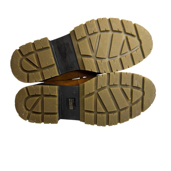 Avellini Suede leather hiking lace up boots shearling lined shoes women’s 37 - Picture 11 of 13